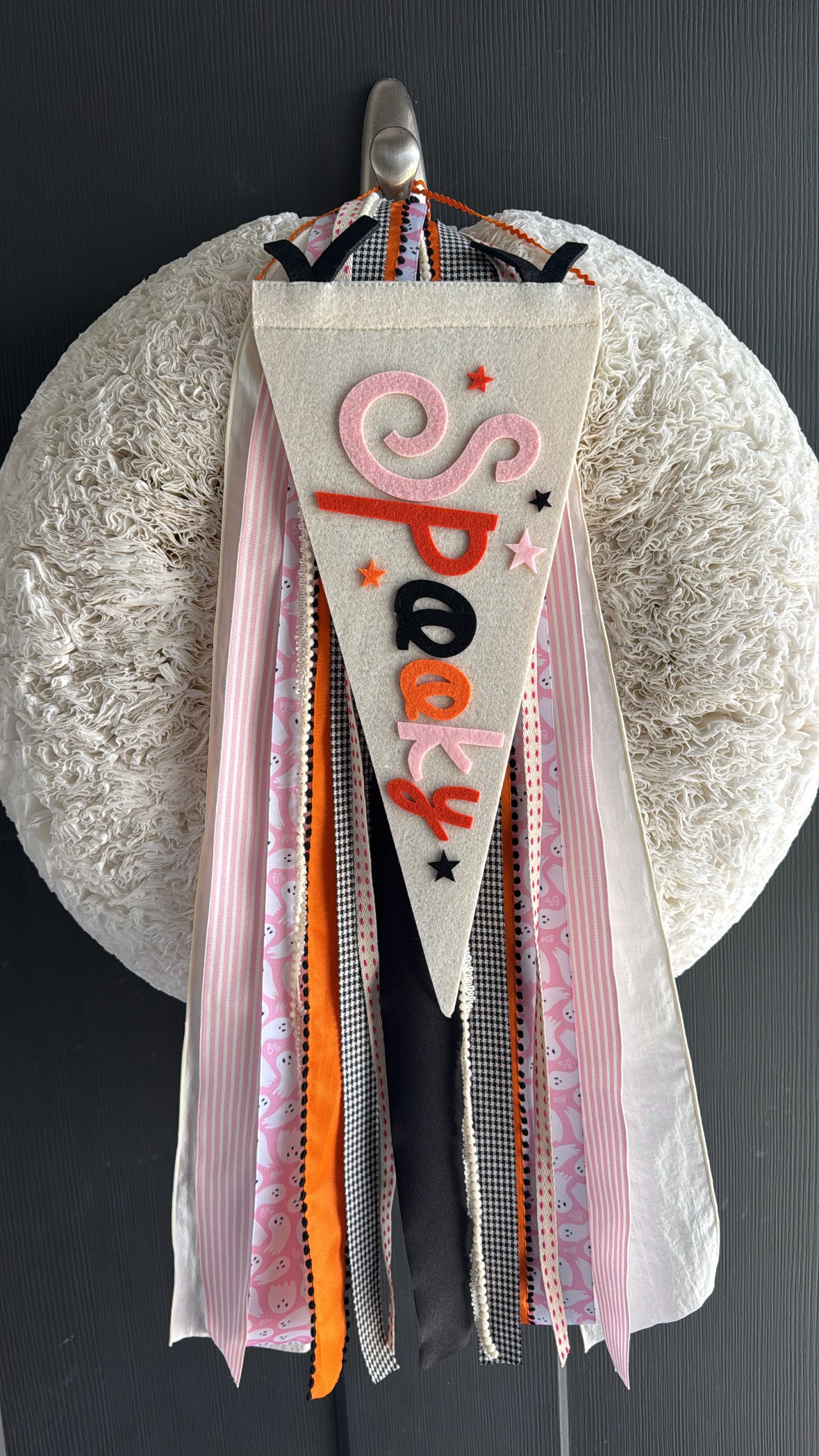 Spooky Felt Pennant