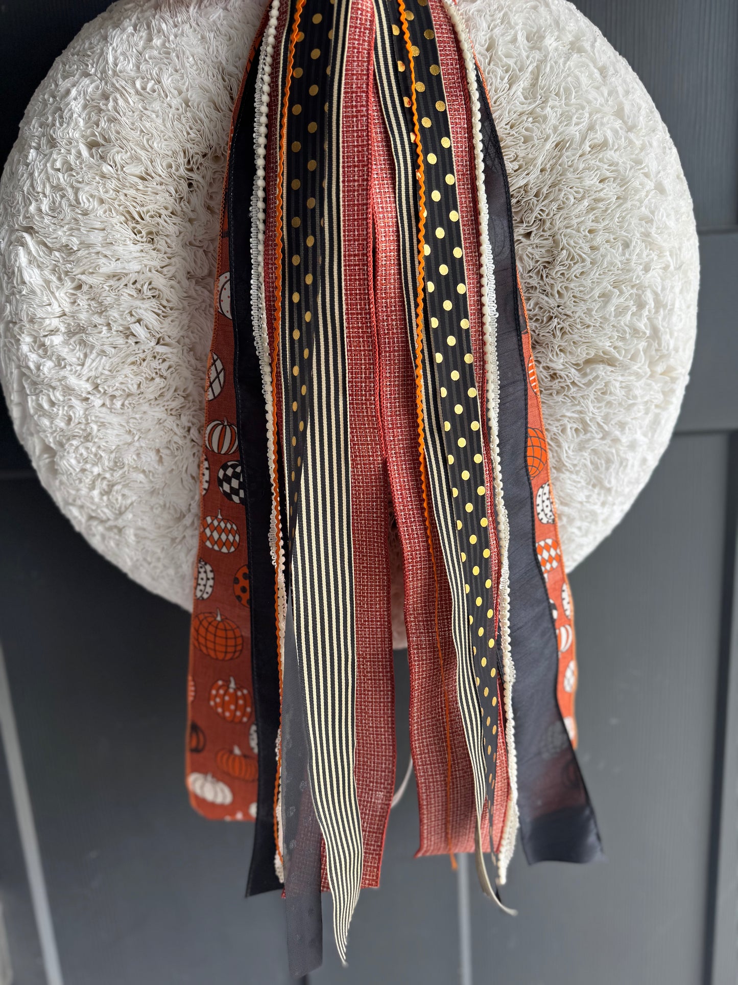 Vintage Pumpkin Ribbon Set