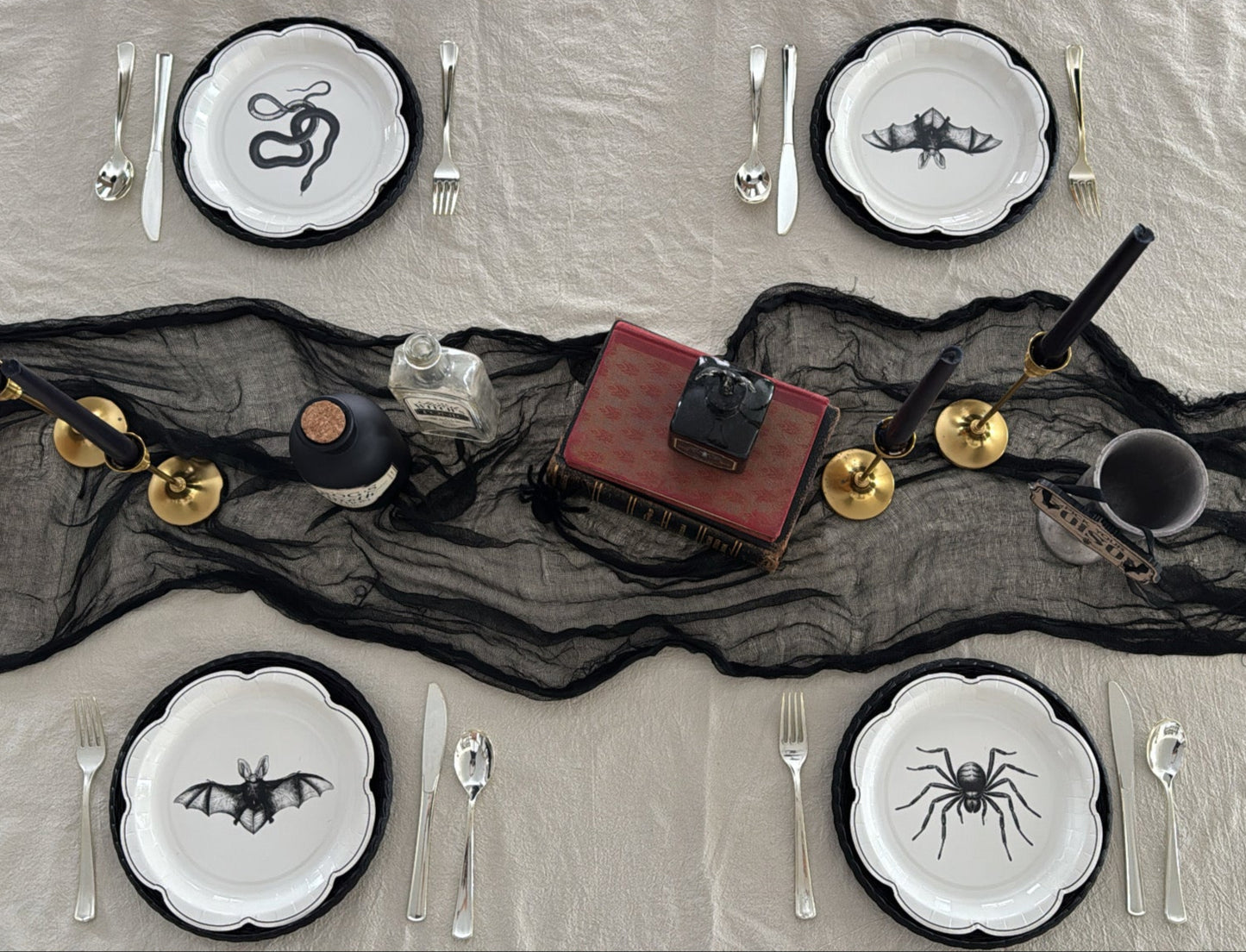 Apothecary Paper Plate Set