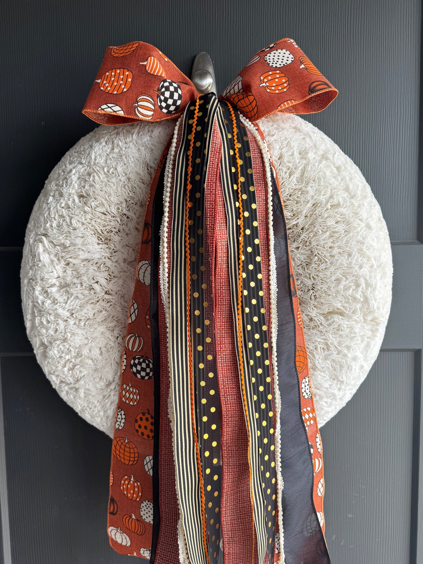 Vintage Pumpkin Ribbon Set