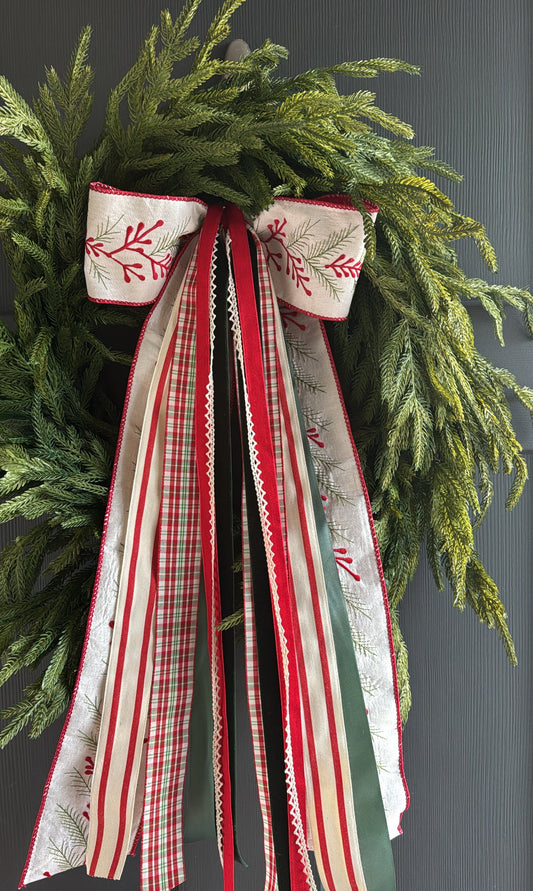 Holly Berry Ribbon Set