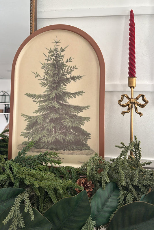 Christmas Tree Bamboo Tray