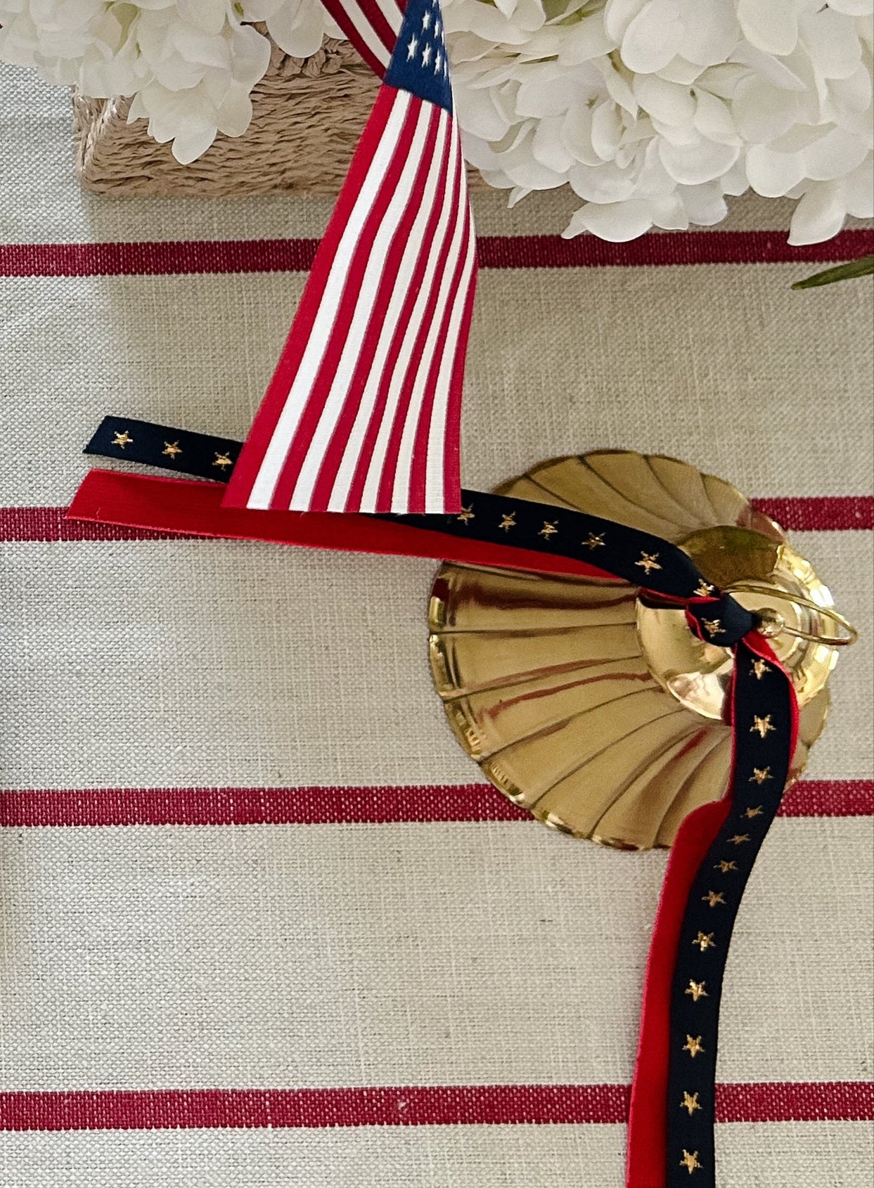 Scalloped Brass Bell
